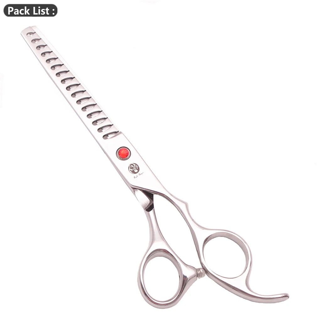Professional Stainless Steel Curved Dog Grooming Scissors