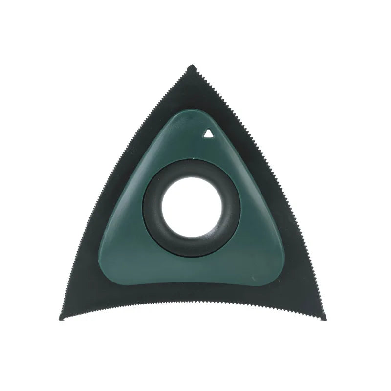Reusable TPR Triangle Pet Hair Remover Scraper For Car Upholstery