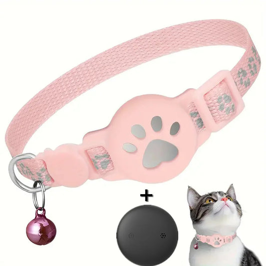 Reflective Paw Cat Collar Breakaway Waterproof Anti-Lost For Kittens