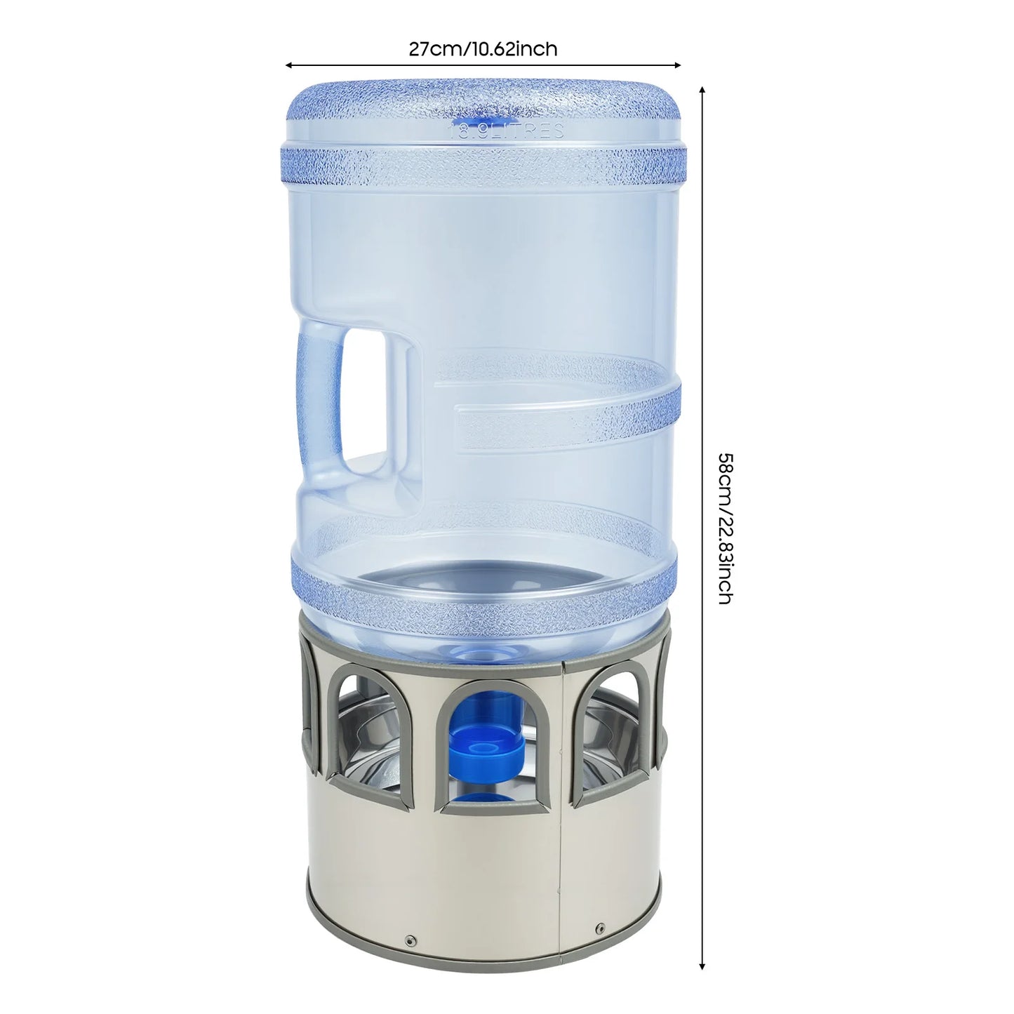 Automatic Stainless Steel Heated Poultry Waterer With Digital Thermostat