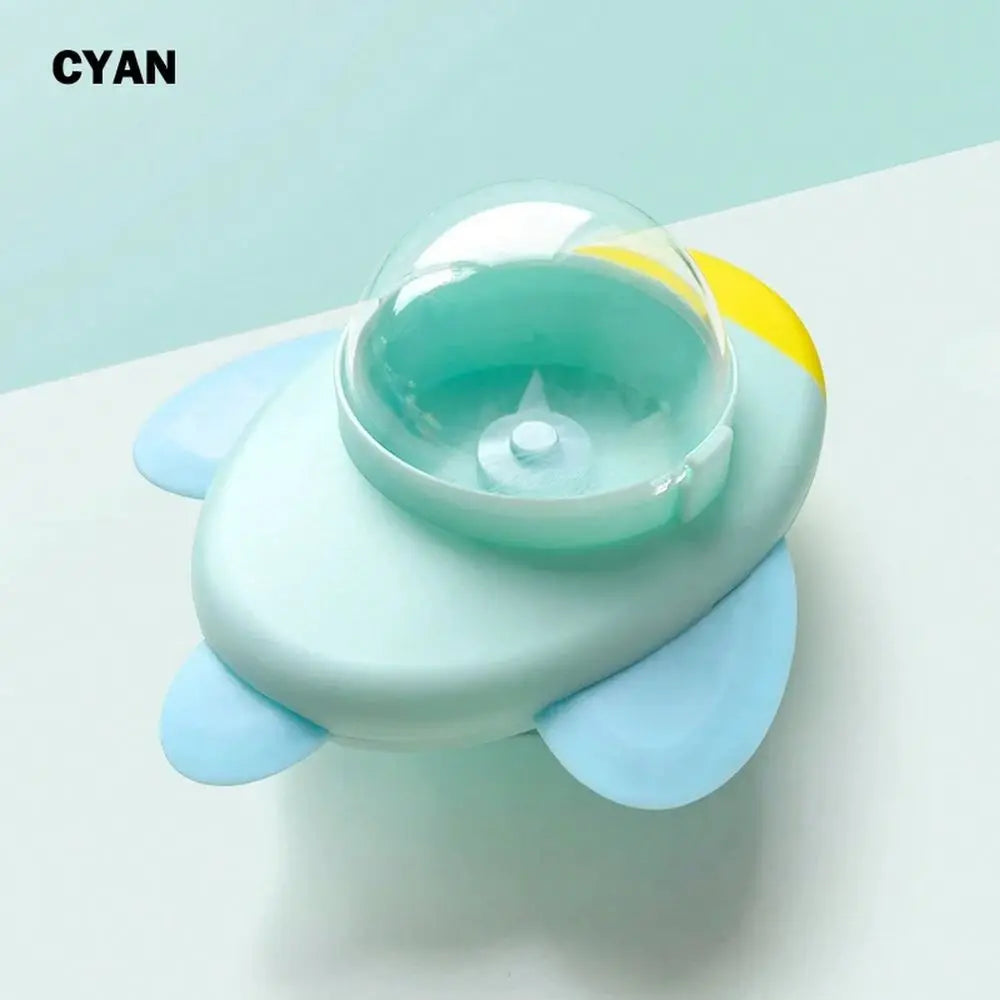 Rotatable Cat Dog Food Dispensing Toy Educational Nylon Ceiling Mount
