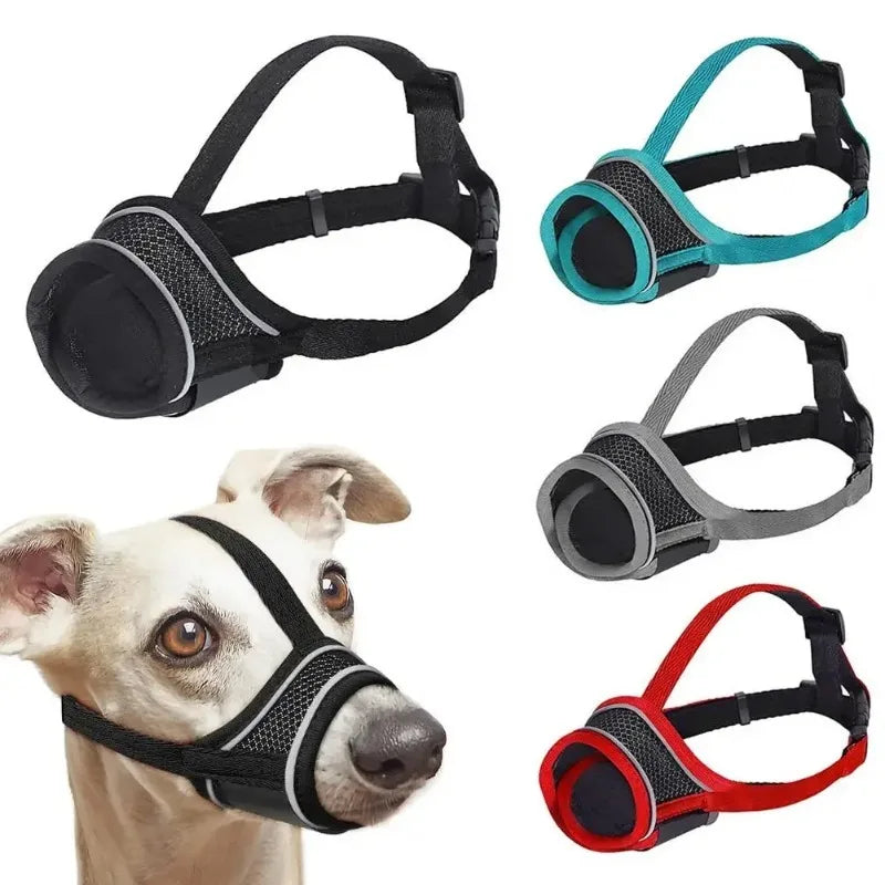 Breathable And Adjustable Dog Muzzle For Safe Daily Use