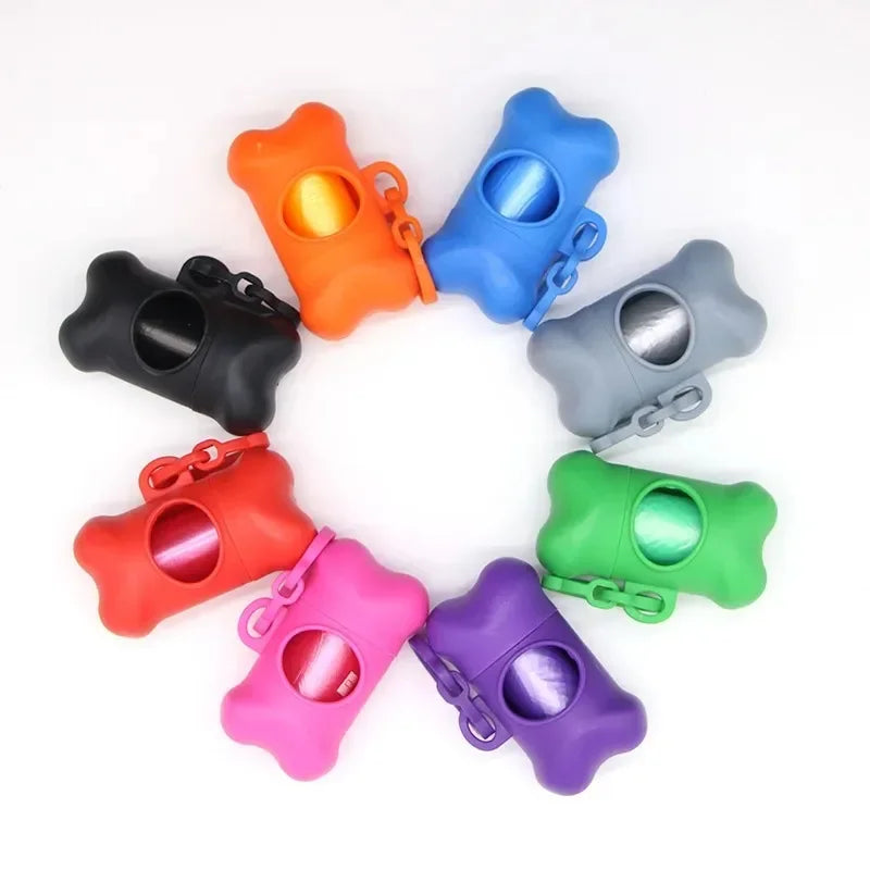 Bone Shaped Dog Waste Bag Holder For Outdoor Strolls