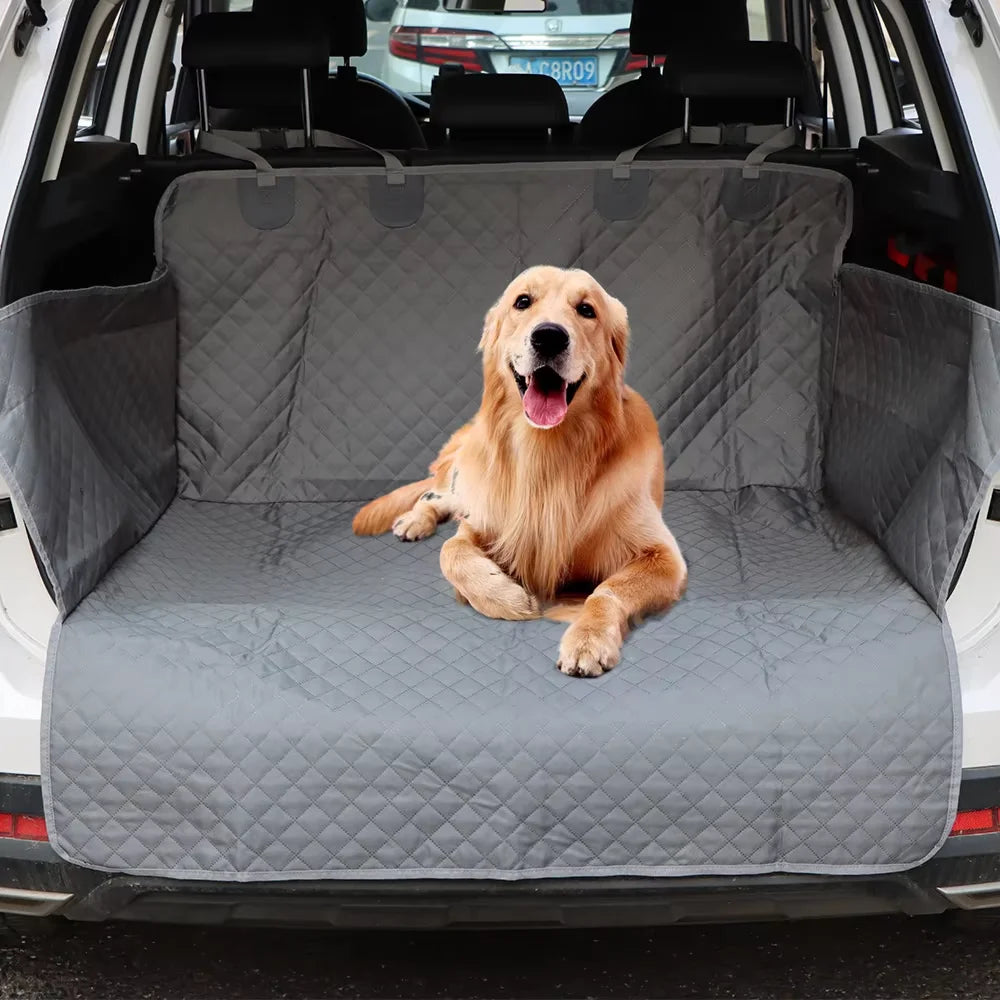 Breathable Waterproof Dog Car Trunk Cargo Seat Cover Liner