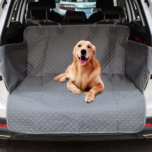 Breathable Waterproof Dog Car Trunk Cargo Seat Cover Liner