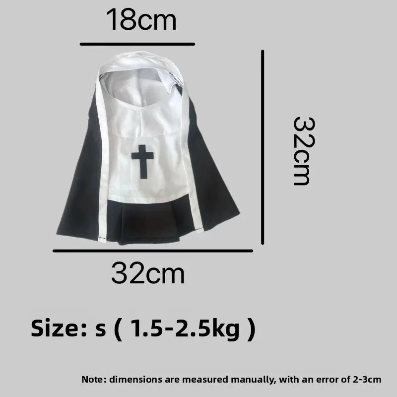 DKSTINYE Kitten Jesus Pet Costume For Dogs And Cats Parties