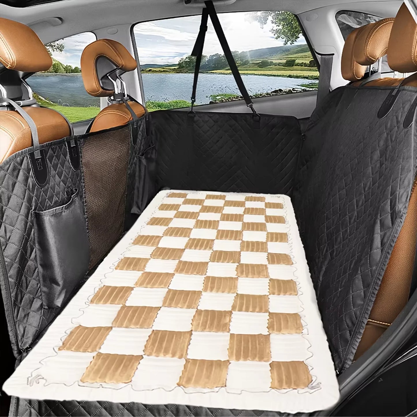 Waterproof Coral Fleece Dog Bed Mat With Anti Slip Cover