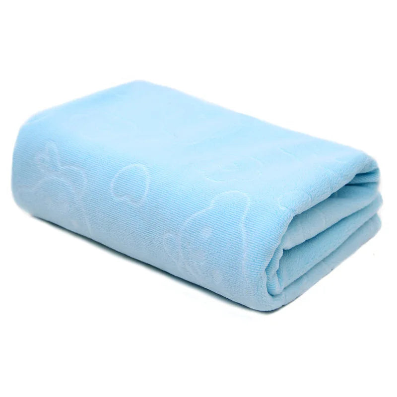 Soft Super Absorbent Pet Bath Towel for Dogs and Cats