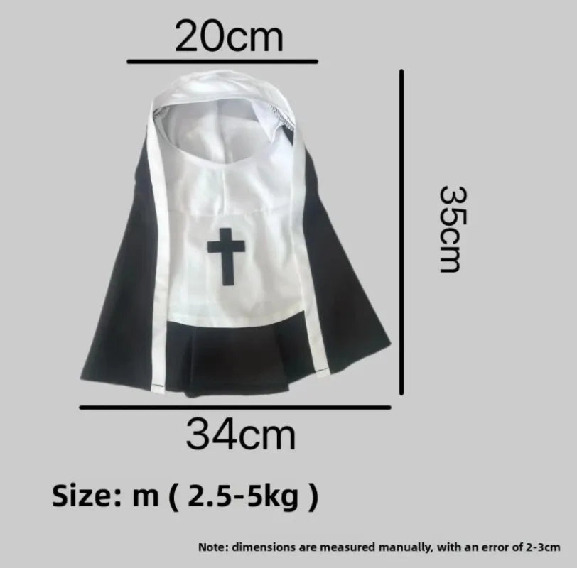 DKSTINYE Kitten Jesus Pet Costume For Dogs And Cats Parties