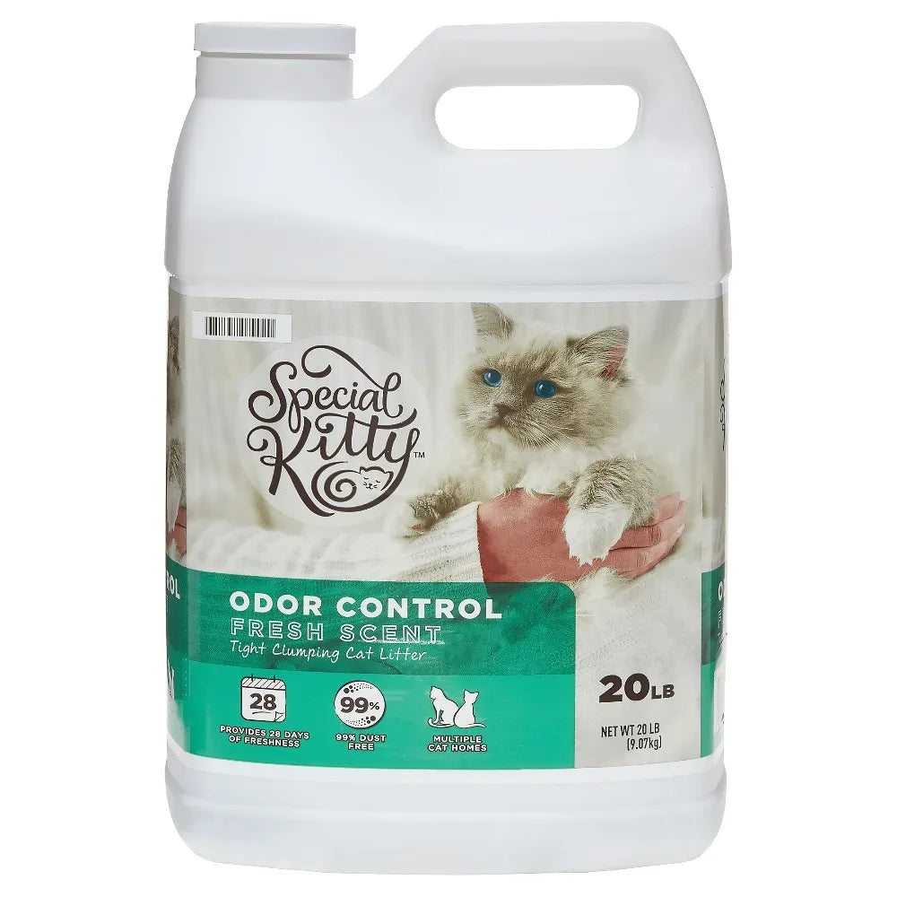 Fresh Scent Clumping Clay Cat Litter With Odor Control
