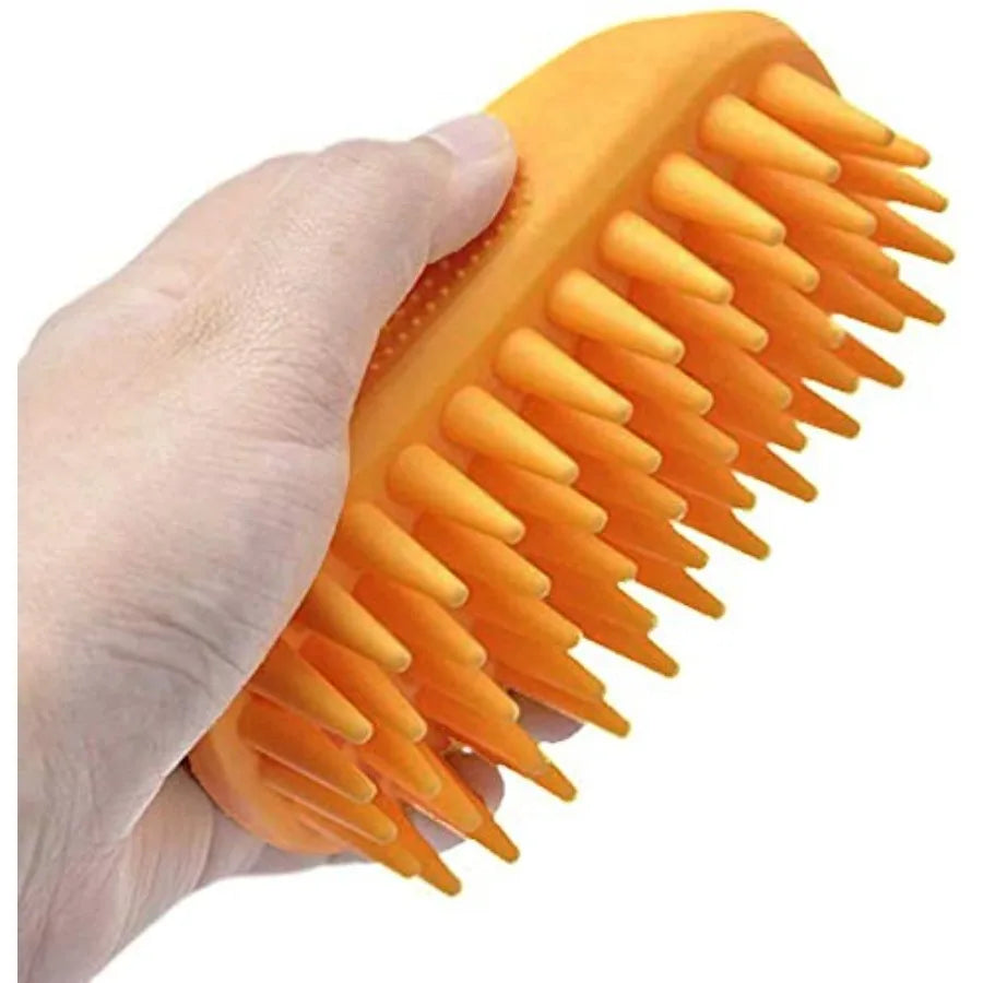 Silicone Pet Shampoo Brush For Grooming Dogs And Cats