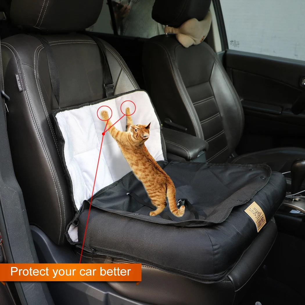 Bingopaw Waterproof Pet Car Seat Mat With Removable Cover