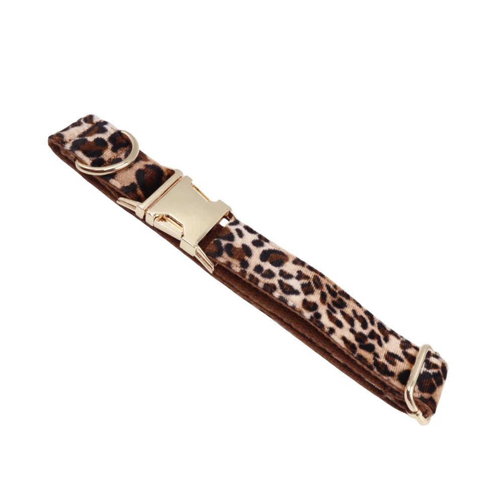Comfortable Zinc Alloy Pet Collar And Leash Set For Dogs