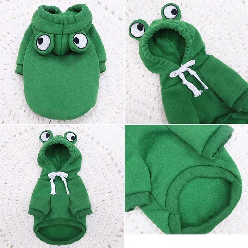 Wangmeow Fruit Dog Hoodie Warm Fleece Clothes for Small Dogs