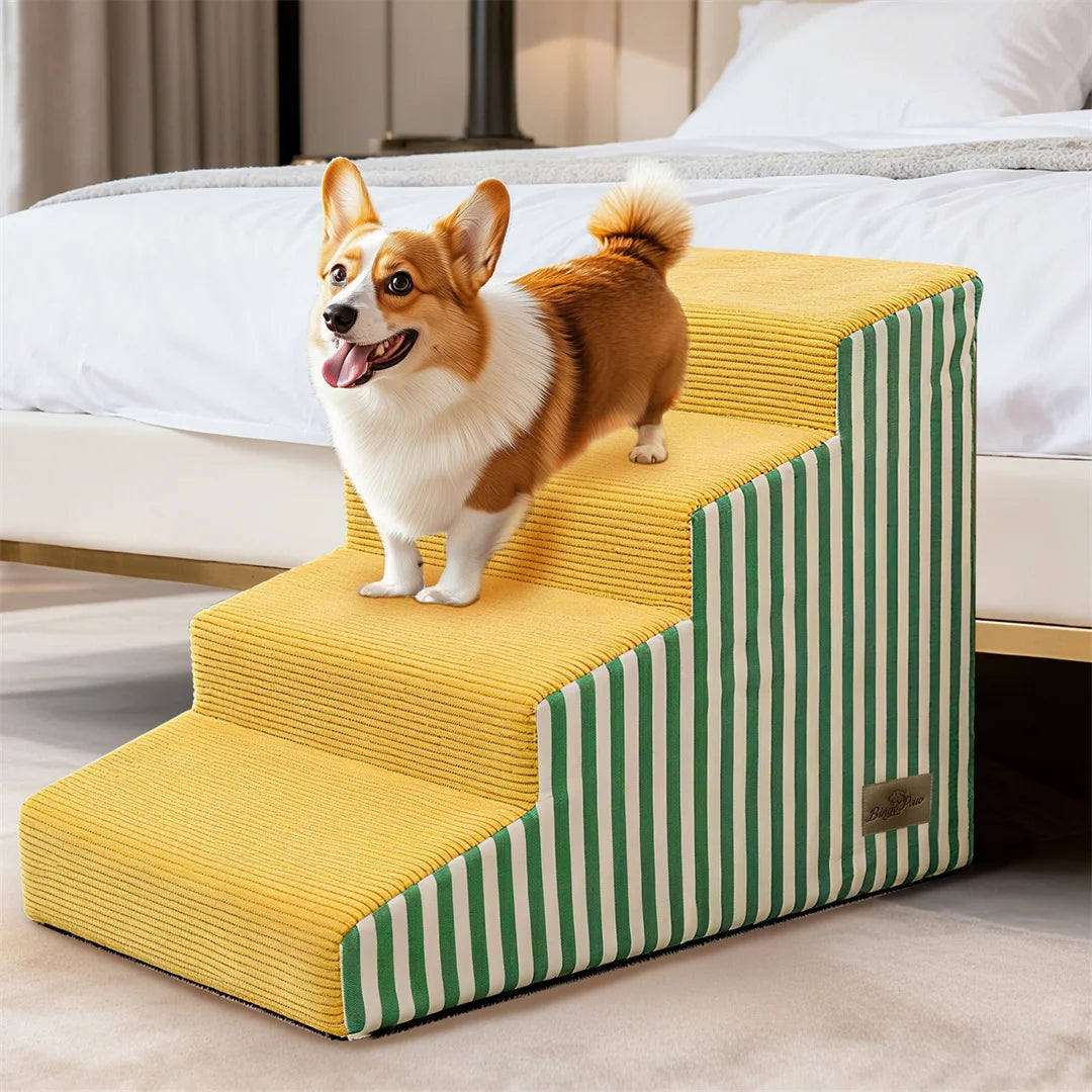 High Density Foam Dog Stairs Non Slip Ramp For Dogs
