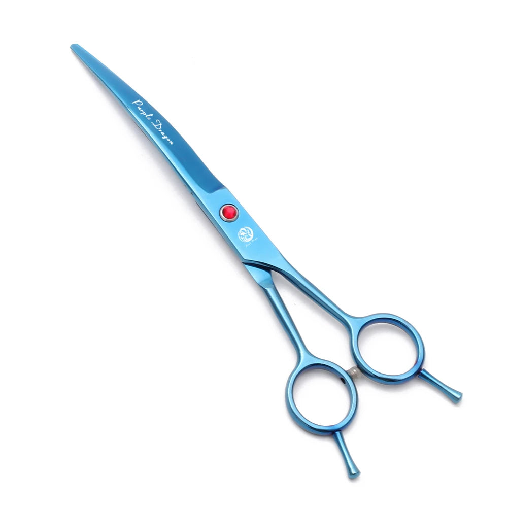 Professional Stainless Steel Curved Dog Grooming Scissors