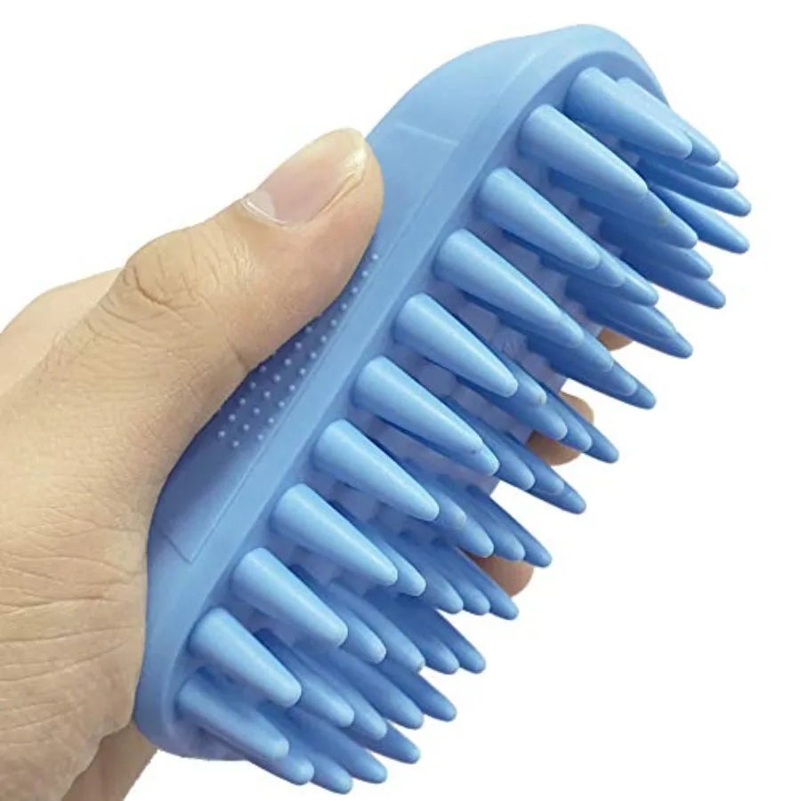 Silicone Pet Shampoo Brush For Grooming Dogs And Cats