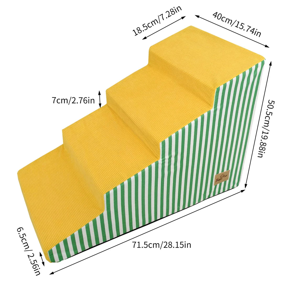 High Density Foam Dog Stairs Non Slip Ramp For Dogs