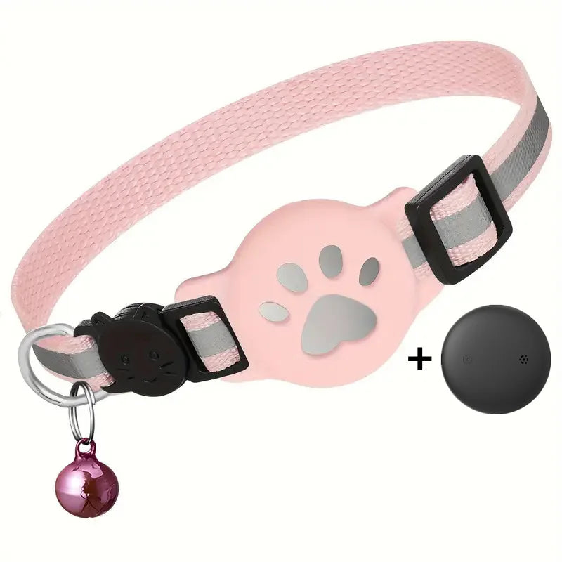 Reflective Paw Cat Collar Breakaway Waterproof Anti-Lost For Kittens