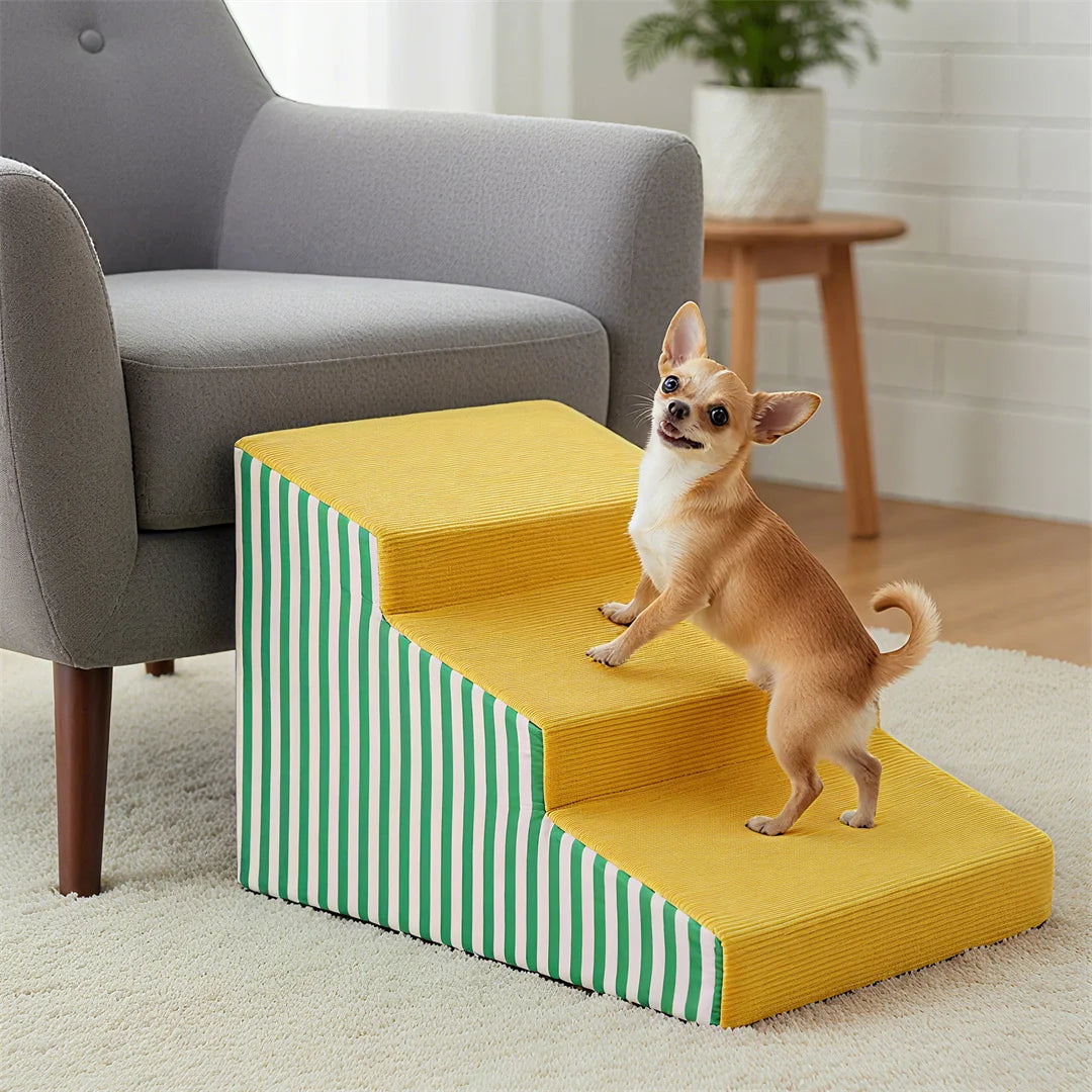 High Density Foam Dog Stairs Non Slip Ramp For Dogs
