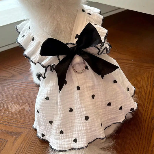 Adorable Love Themed Cloth Dresses For Dogs And Cats