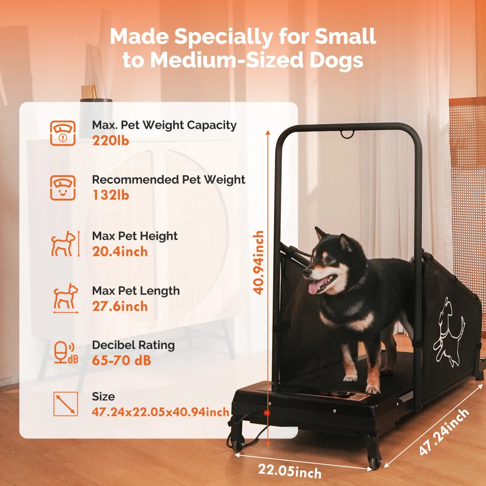 Indoor Dog Treadmill Running Exercise Fitness Machine For Pets
