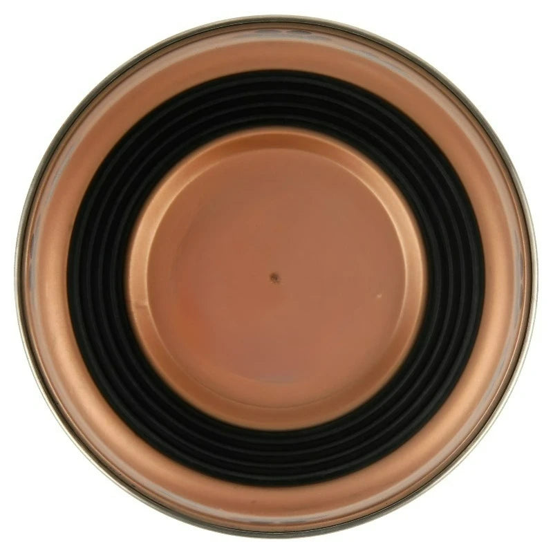 Stainless Steel Slow Feed Dog Bowl Helps Reduce Gulping During Meals