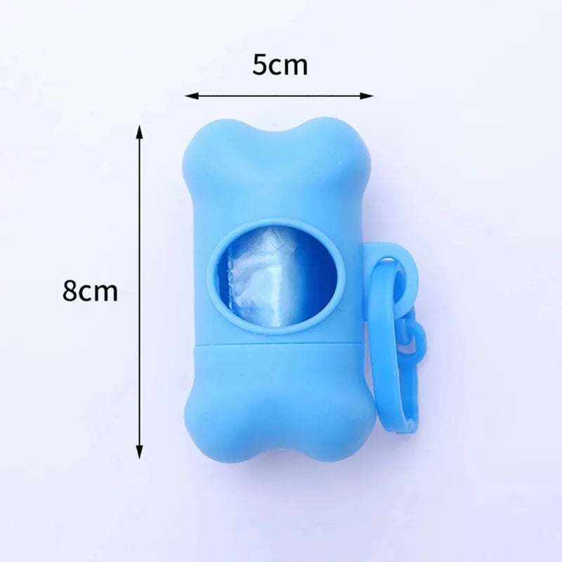 Bone Shaped Dog Waste Bag Holder For Outdoor Strolls