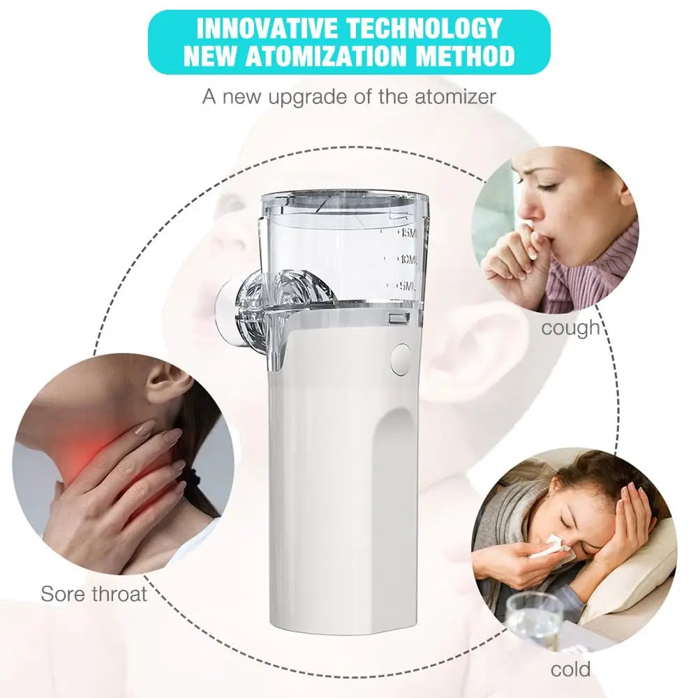 Portable Handheld Nebulizer for Humans and Animals USB Rechargeable
