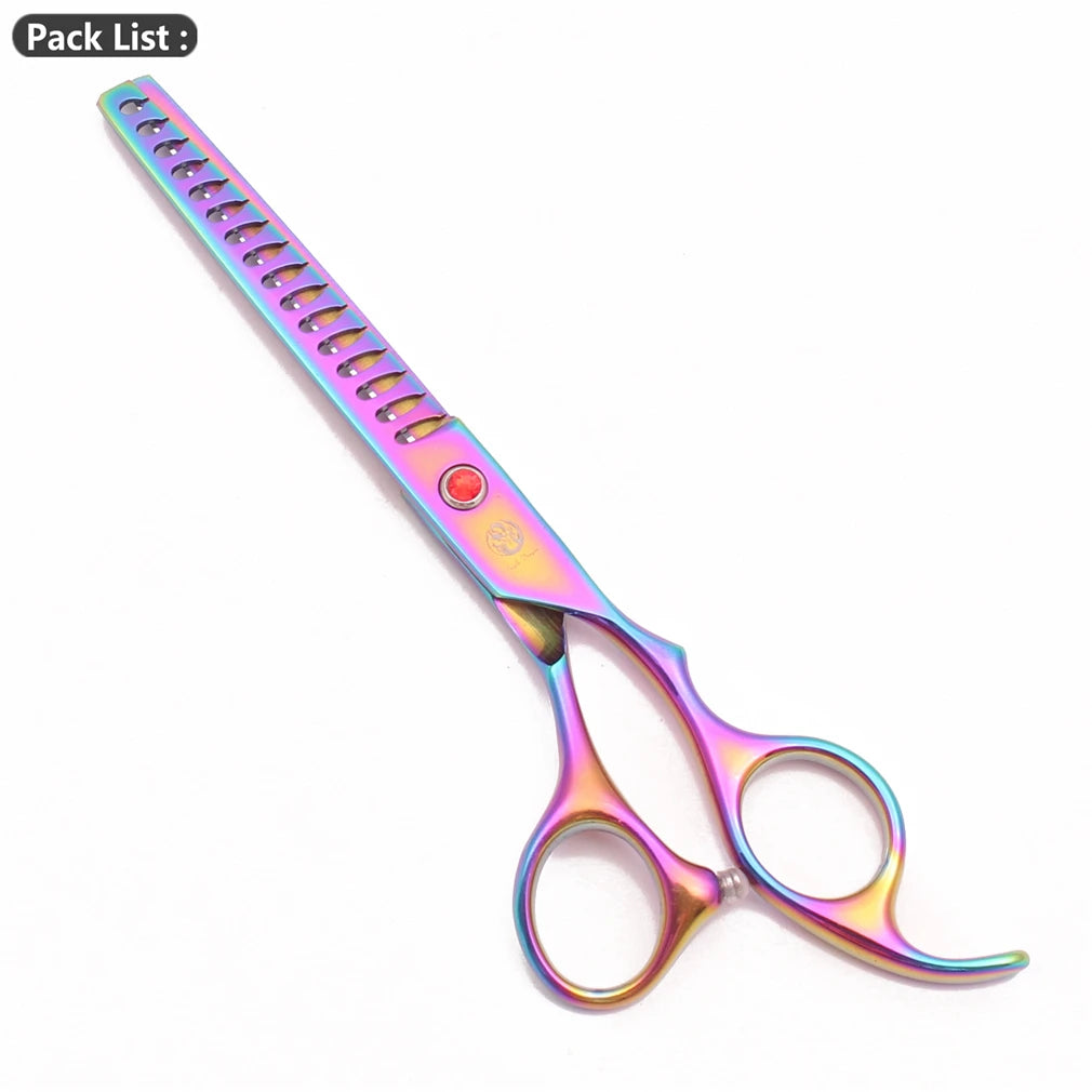 Professional Stainless Steel Curved Dog Grooming Scissors