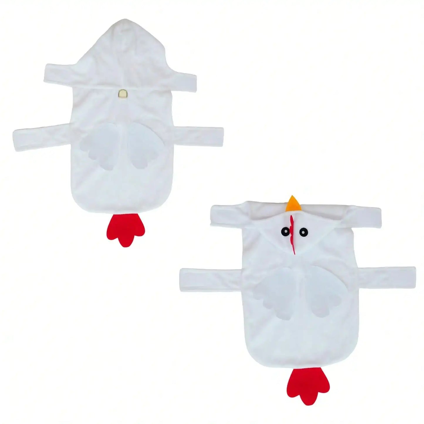 Premium Dog Chicken Costume Halloween Pet Party Cosplay Outfit