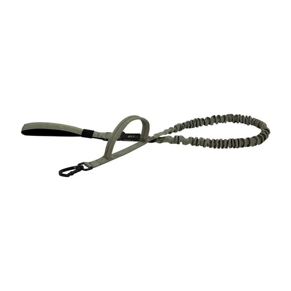 Adjustable Tactical Nylon Dog Leash With Quick Release Buckle