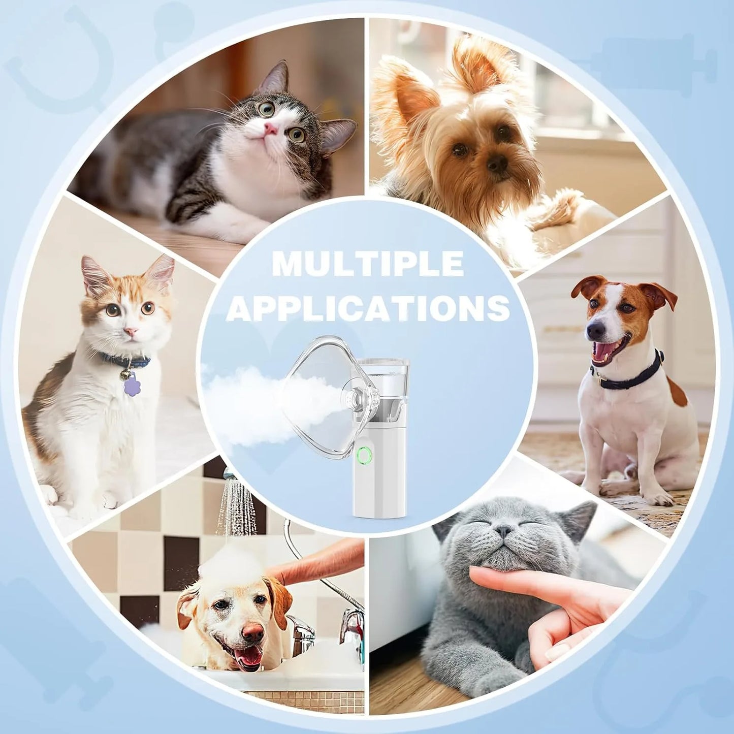 Professional Pet Nebulizer Device For Asthma Respiratory Relief