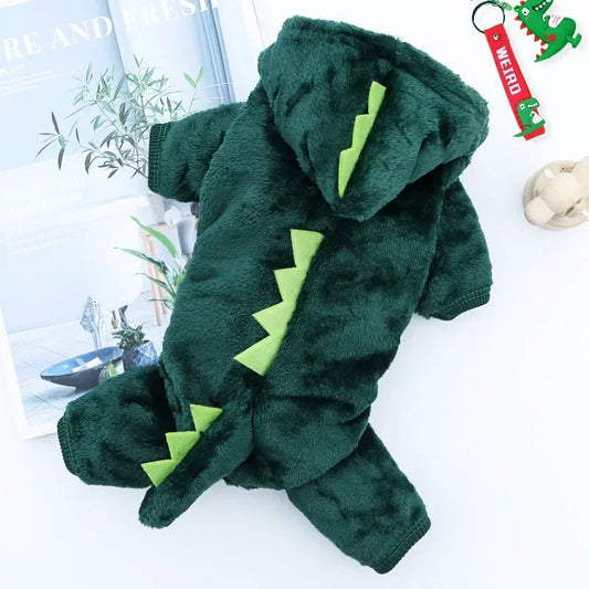 Wangmeow Comfy Fleece Dog Jumpsuit Warm Winter Pet Apparel