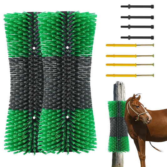 Livestock Grooming Brush for Horses, Cattle, Goats, Sheep and Pigs