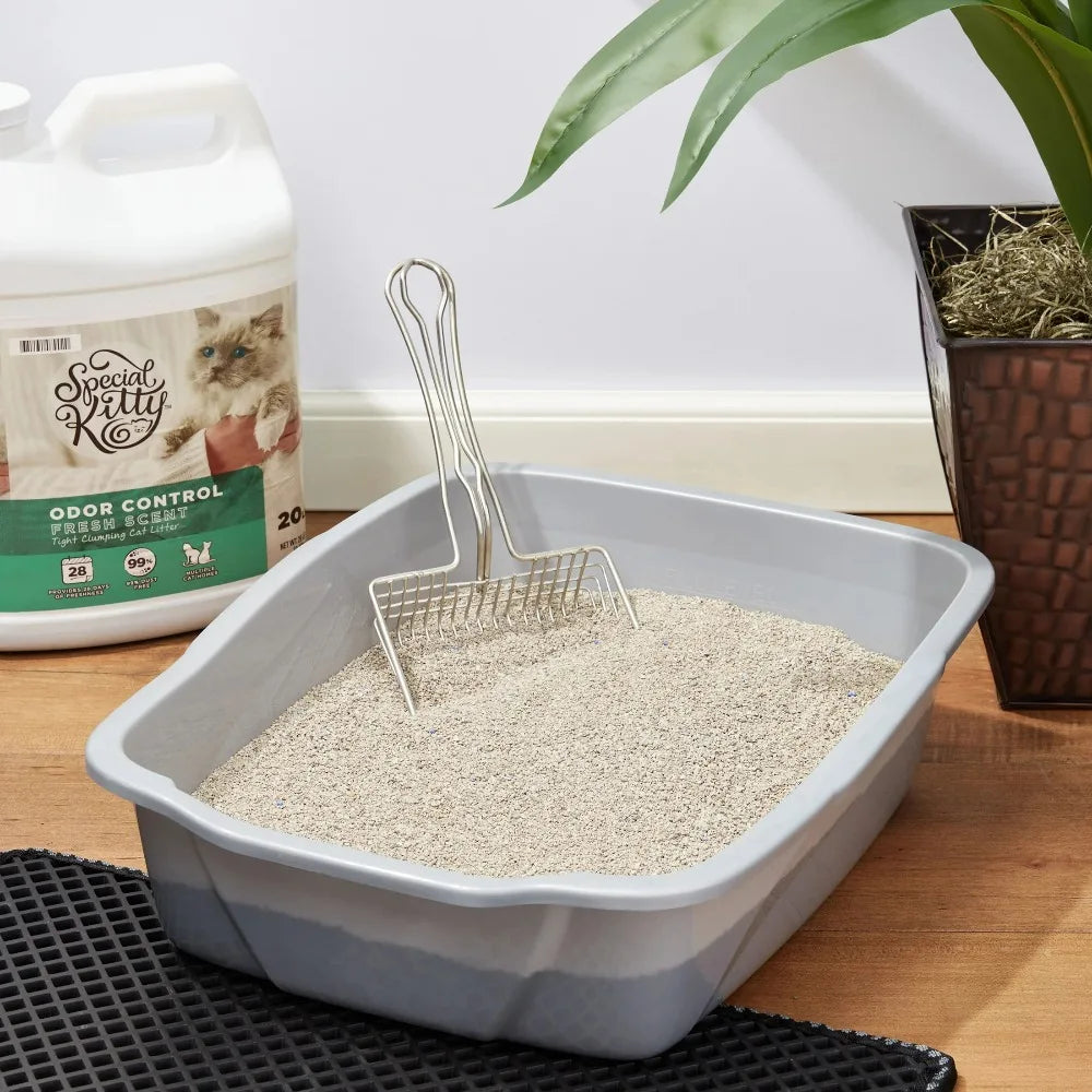 Fresh Scent Clumping Clay Cat Litter With Odor Control