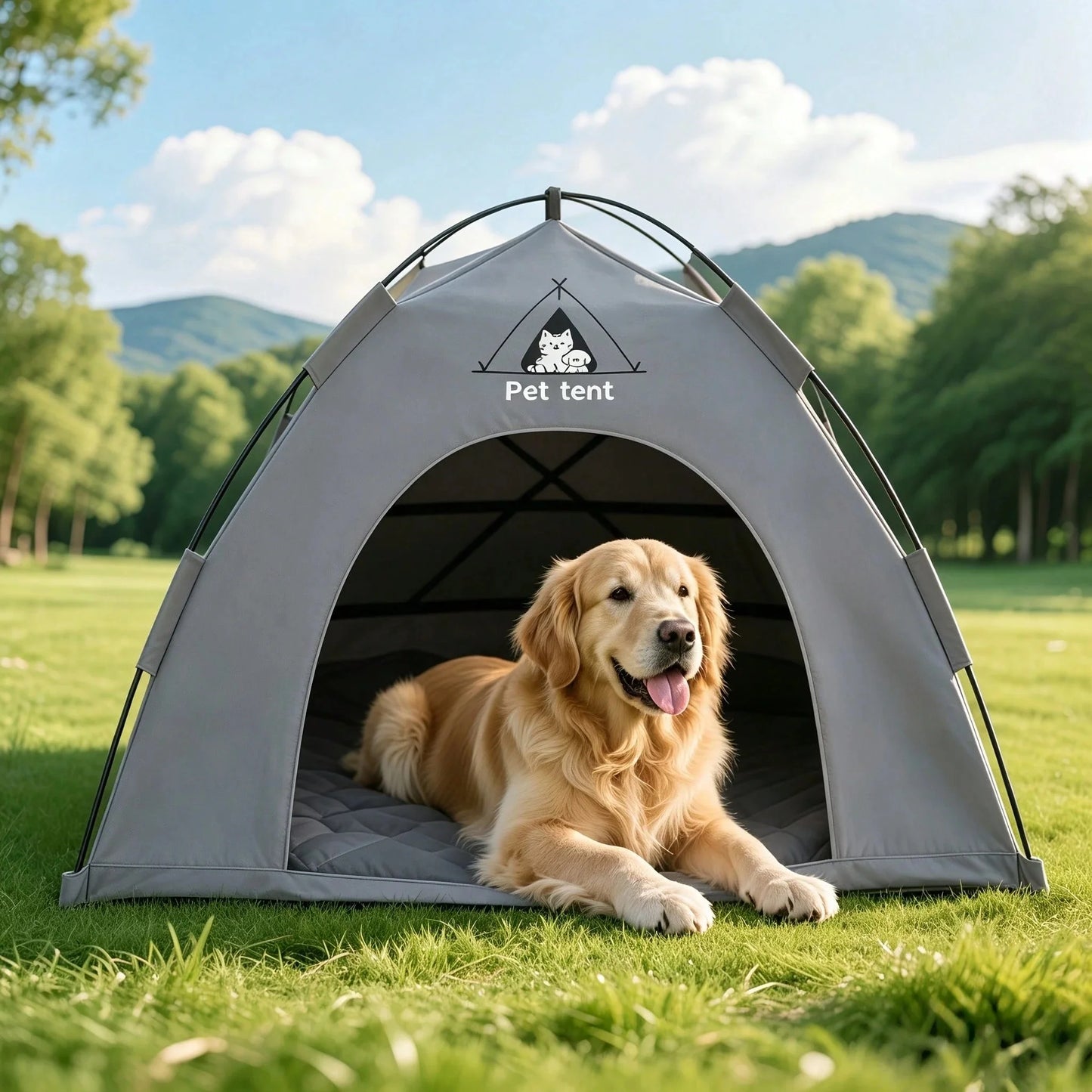 Anti Anxiety Open Pet Hideaway Bed For Cats And Dogs