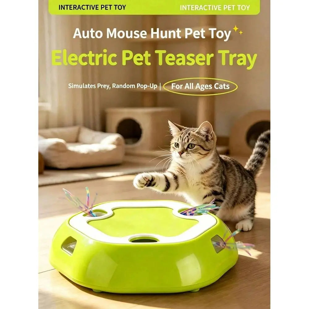 Electronic Interactive Cat Toy Automatic Motion Activated Hide Seek